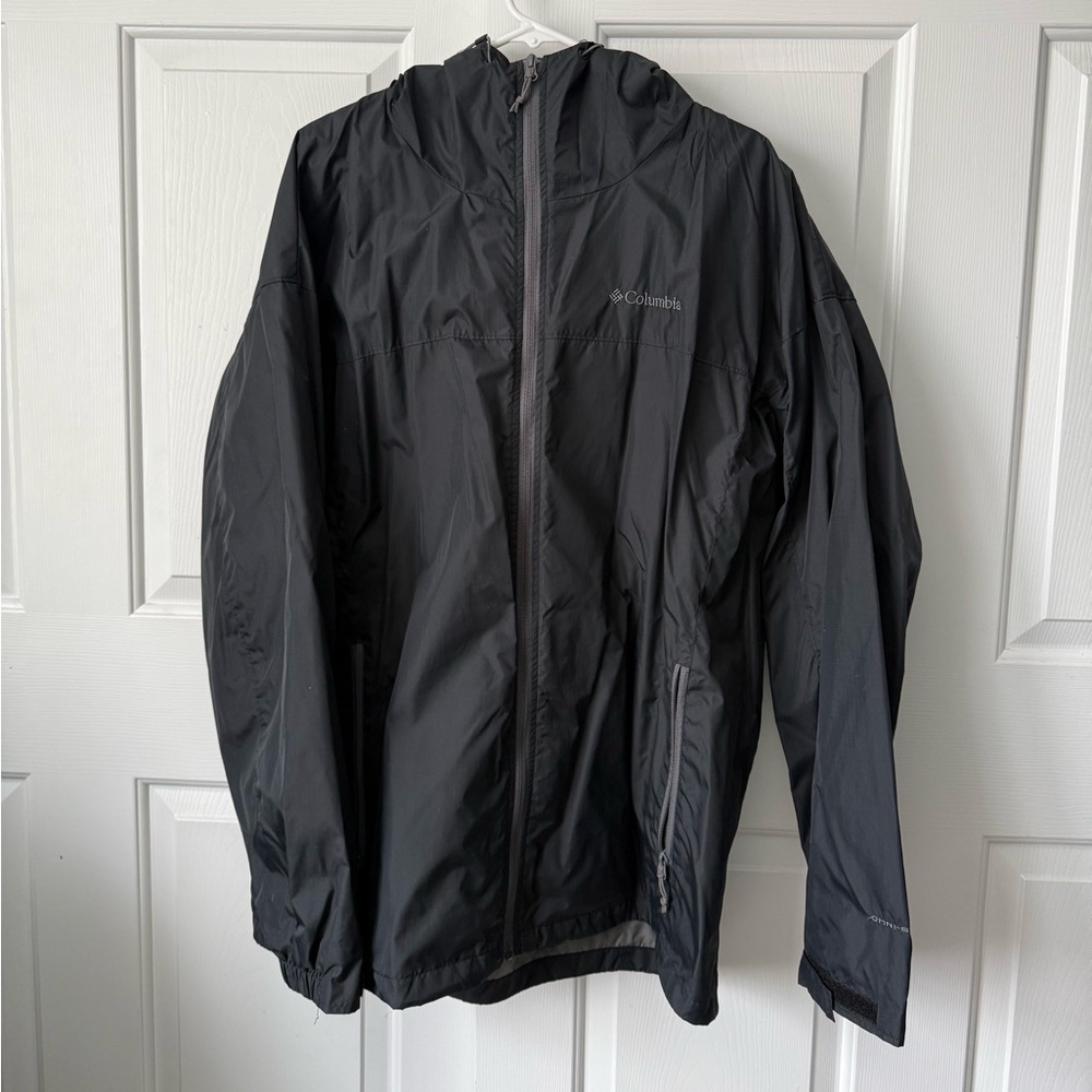 Columbia Men's Charcoal Windbreaker Jacket